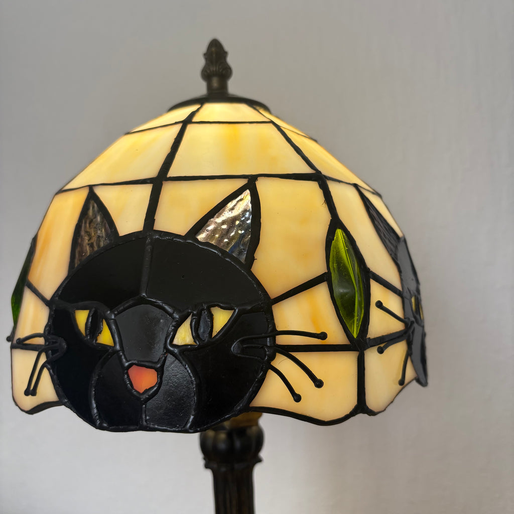 Black Cat Table Lamp 20cm