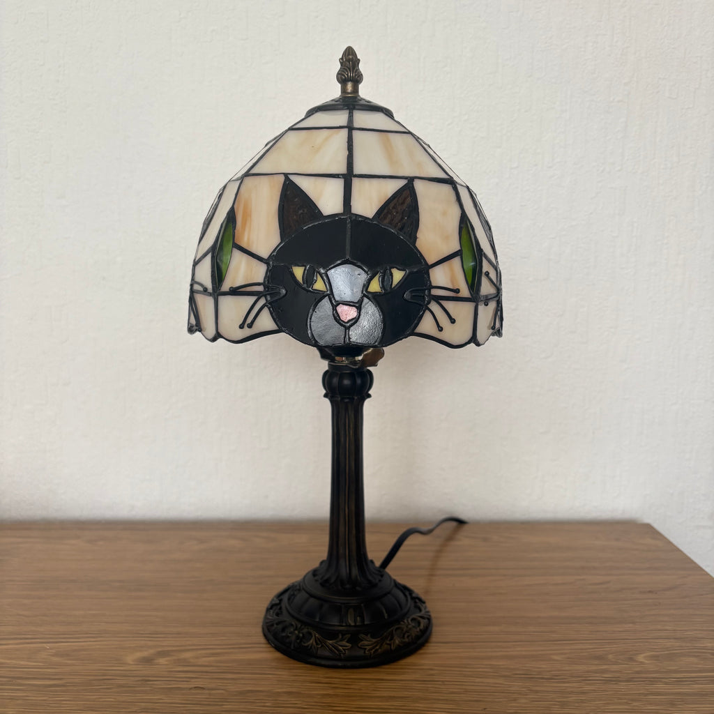 Black Cat Table Lamp 20cm