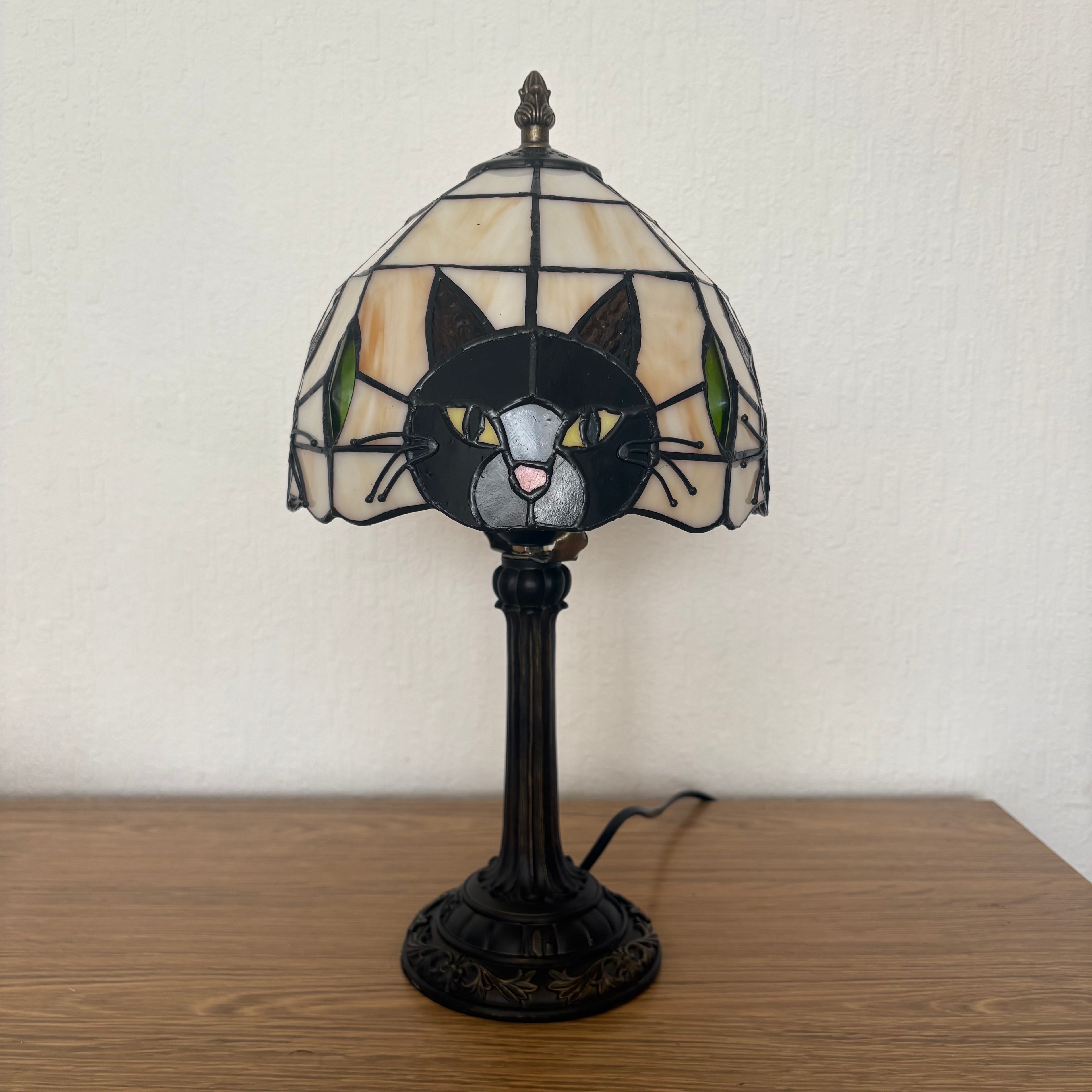 Black Cat Table Lamp 20cm
