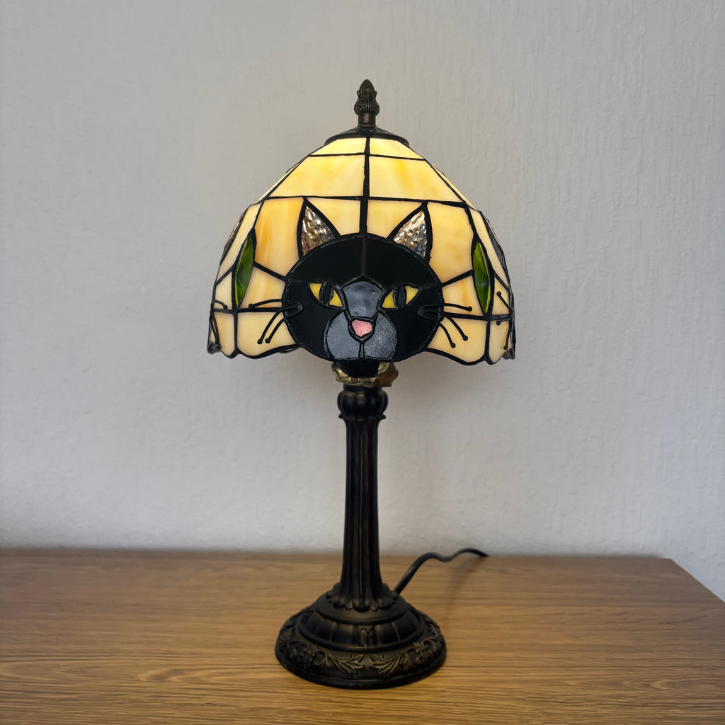 Black Cat Table Lamp 20cm