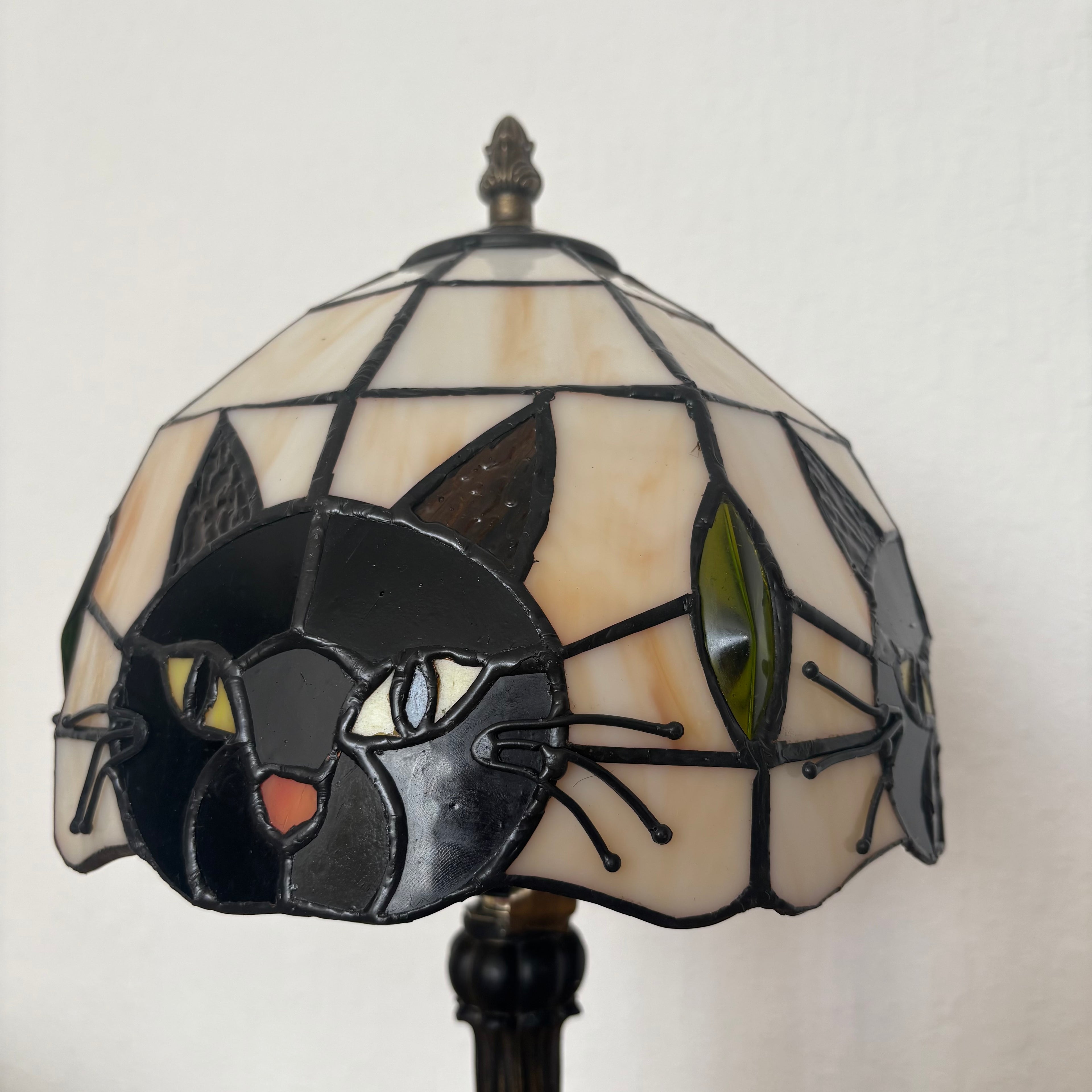 Black Cat Table Lamp 20cm