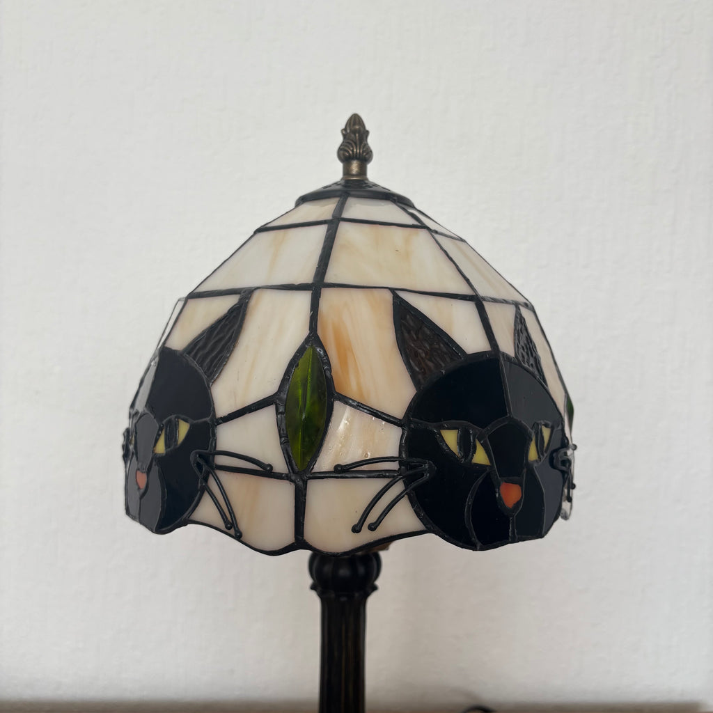 Black Cat Table Lamp 20cm