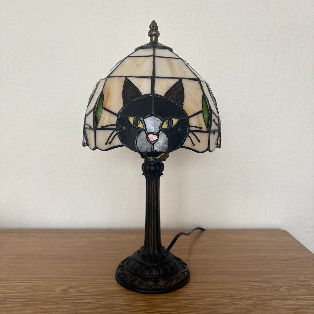 Black Cat Table Lamp 20cm