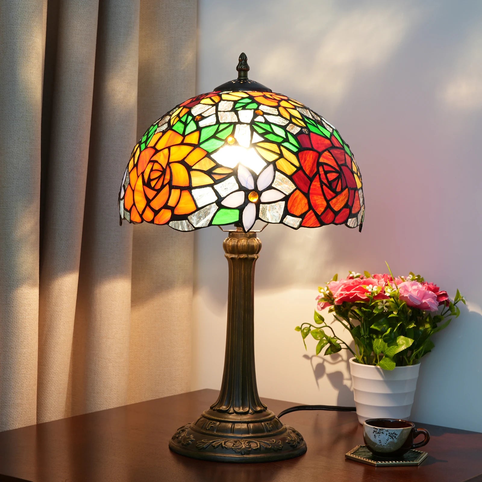 Roses Table Lamp 30cm