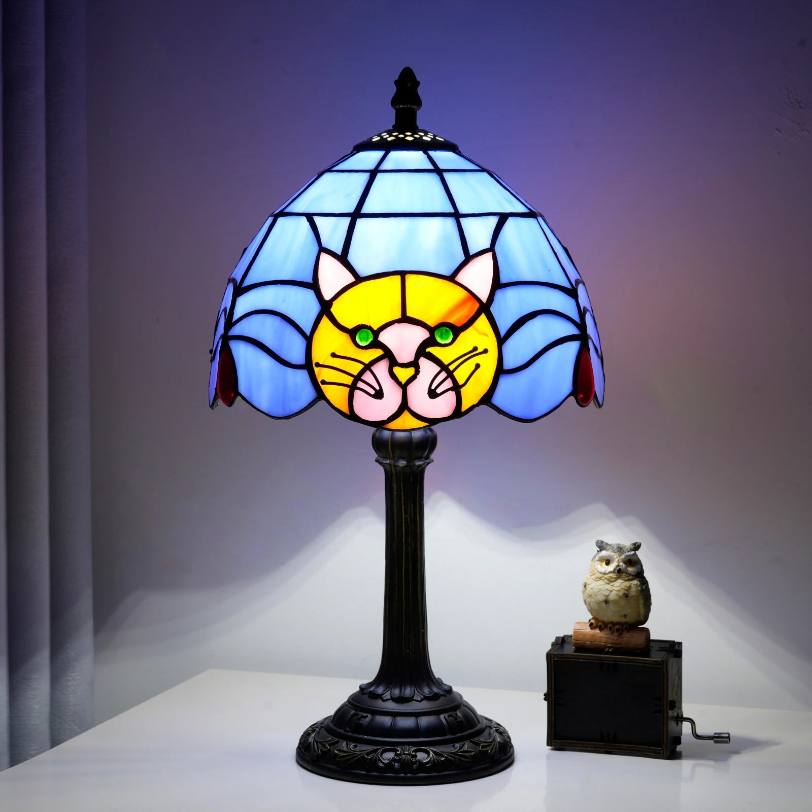 Ginger Cat Table Lamp 20cm