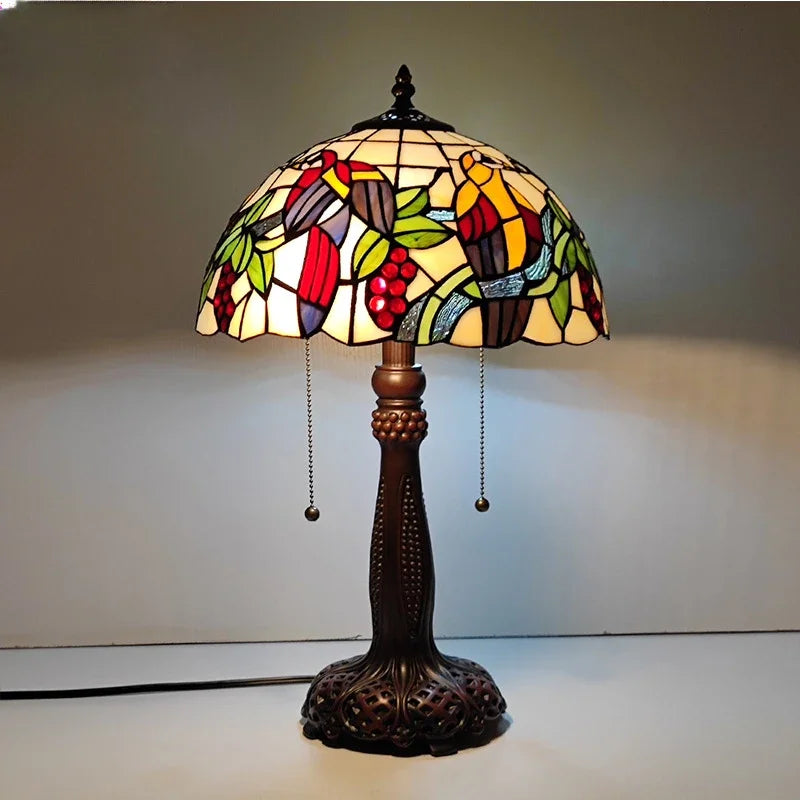 Parrots Table Lamp 30cm