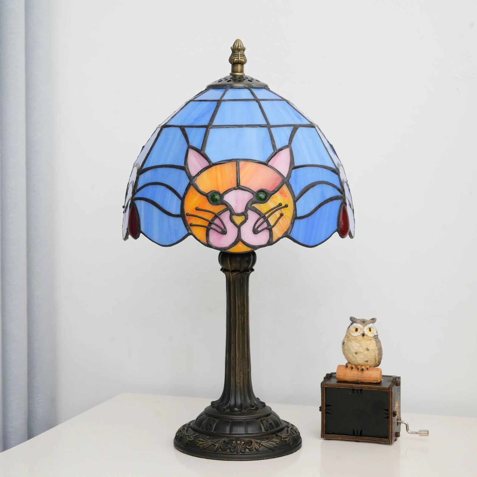 Ginger Cat Table Lamp 20cm