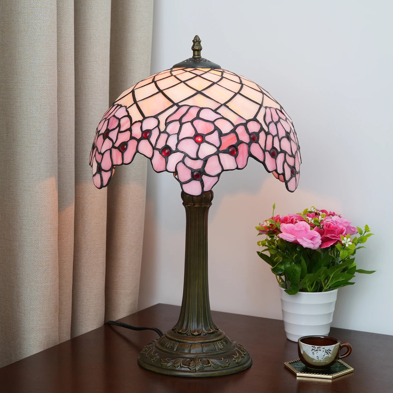Cherry Blossom Table Lamp 30cm