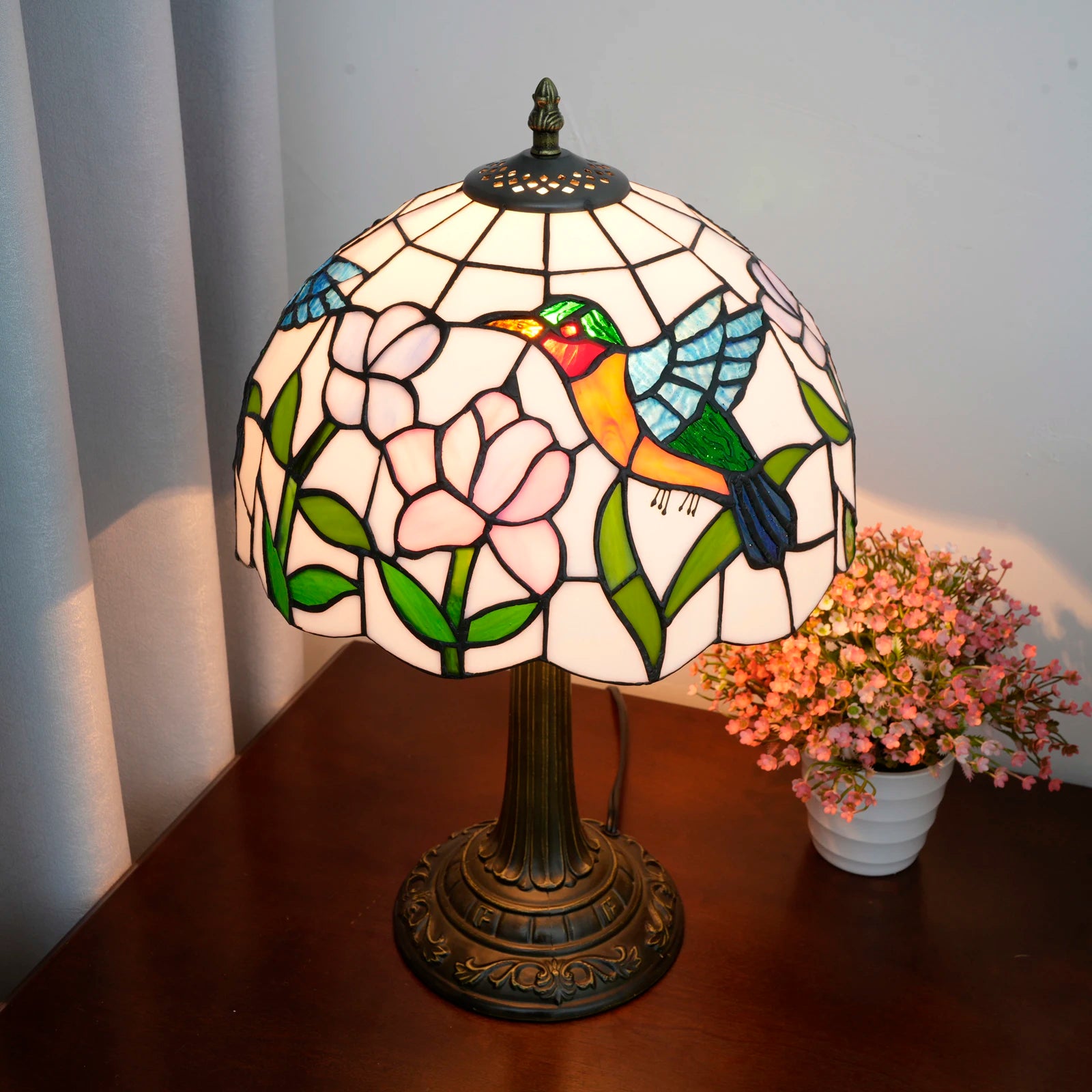 Hummingbird Table Lamp 30cm