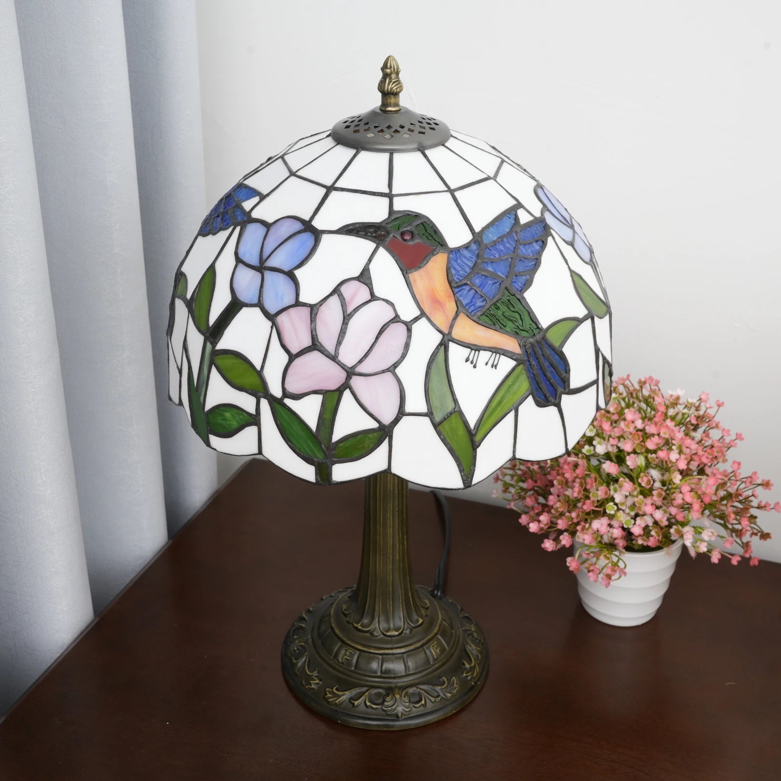 Hummingbird Table Lamp 30cm