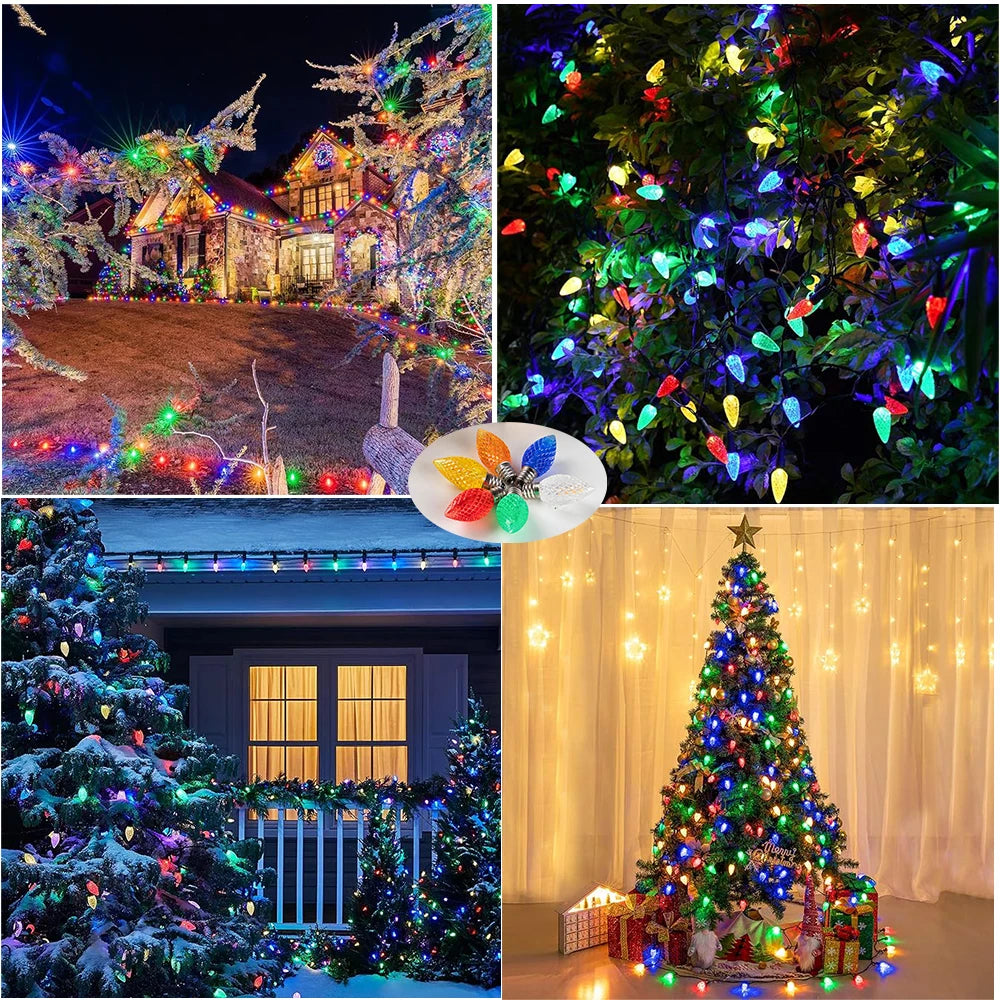 Multicolour LED Bulbs (25pk)