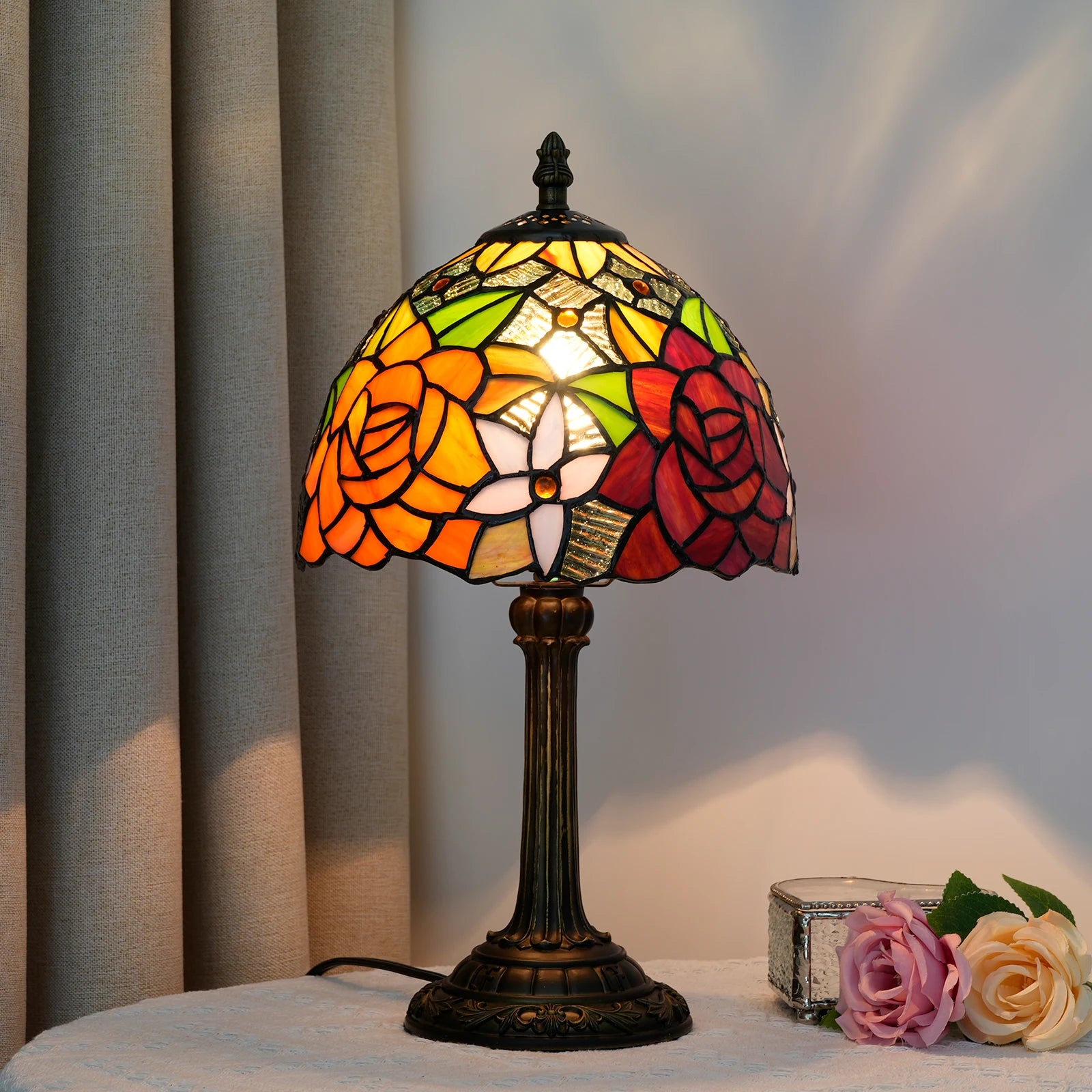 Rose Table Lamp 20cm