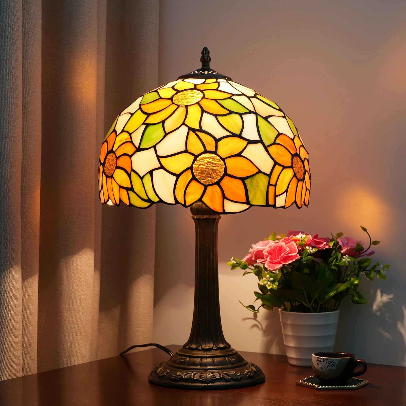 Sunflower Table Lamp 30cm