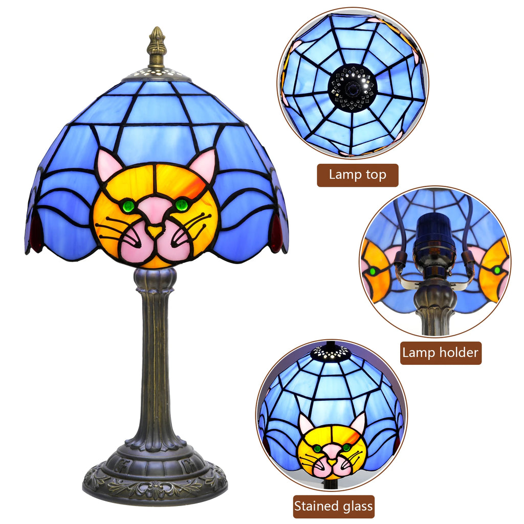 Ginger Cat Table Lamp 20cm