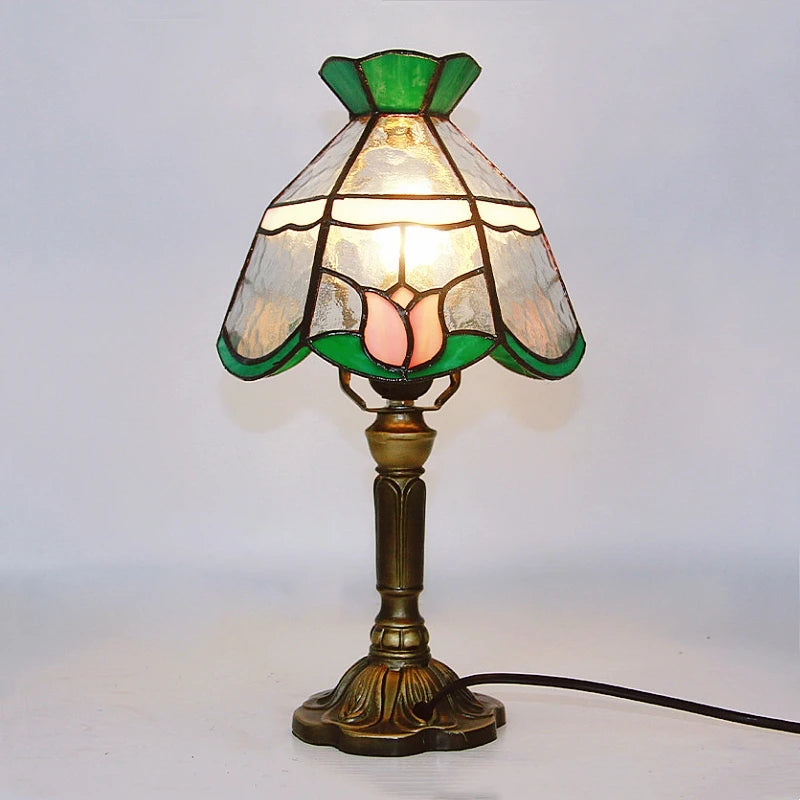 Glass Tulip Table Lamp 20cm