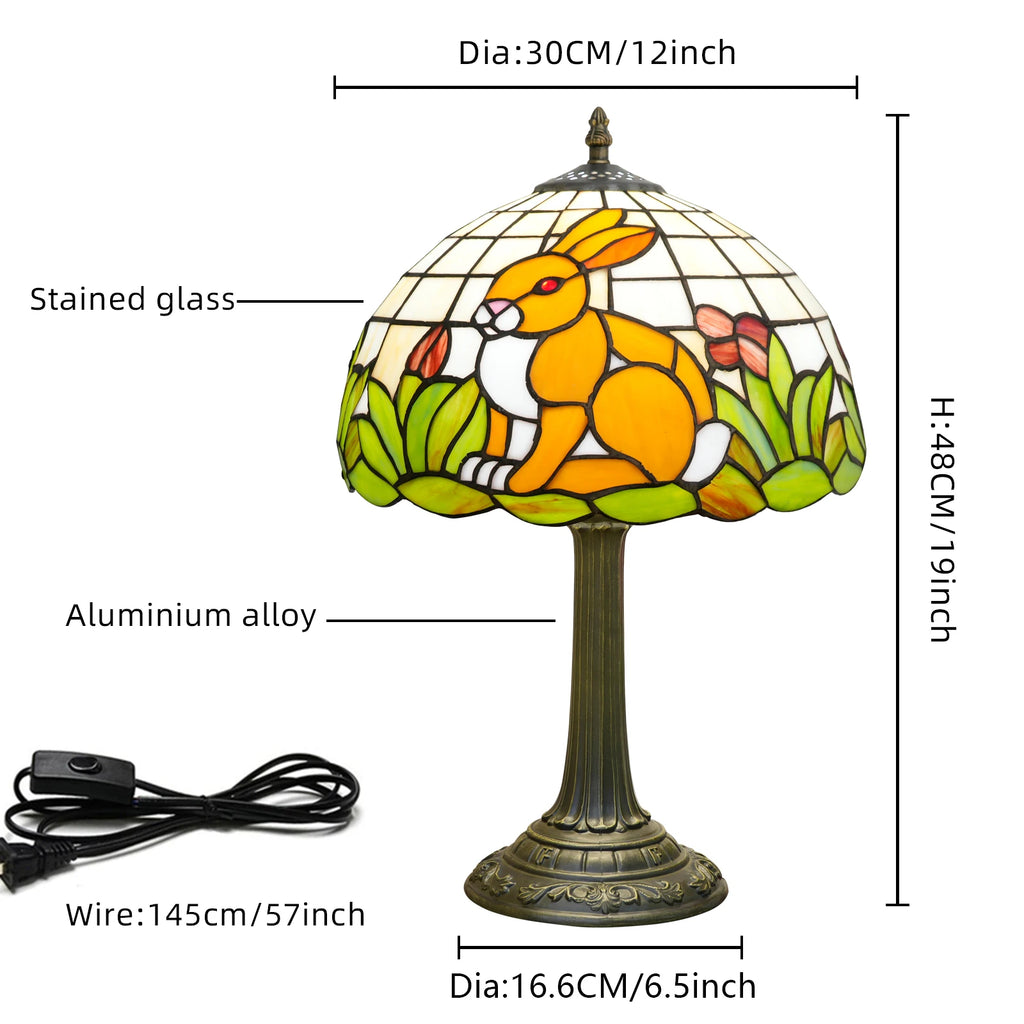 Bunny Rabbit Table Lamp 30cm