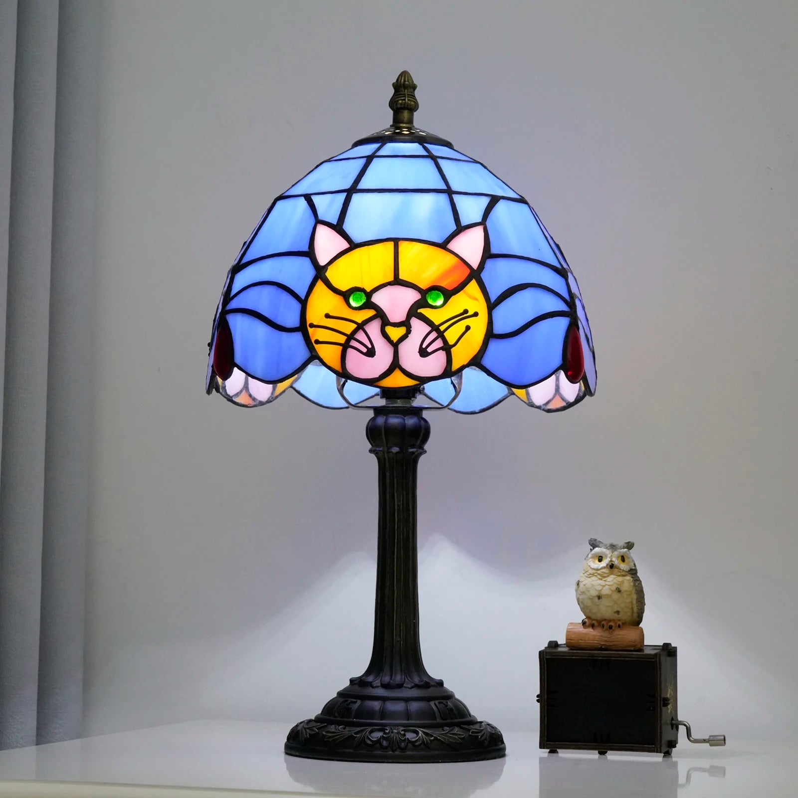 Ginger Cat Table Lamp 20cm