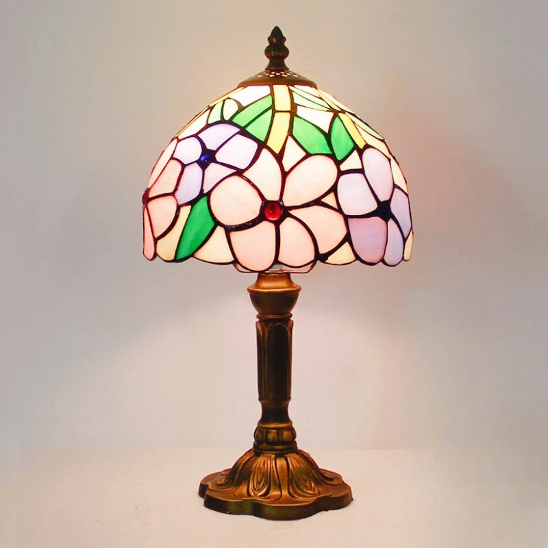 Floral Table Lamp 20cm