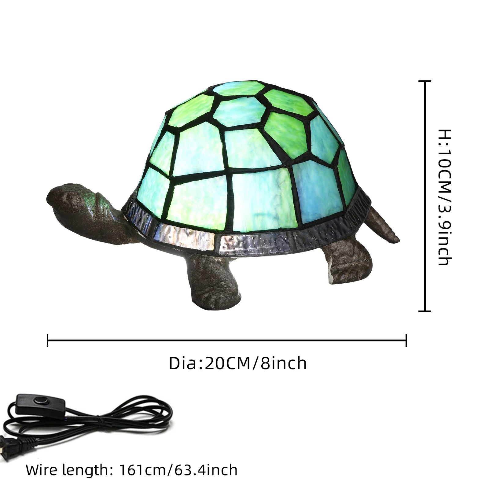 Turtle Lamp (Different Colors Available)