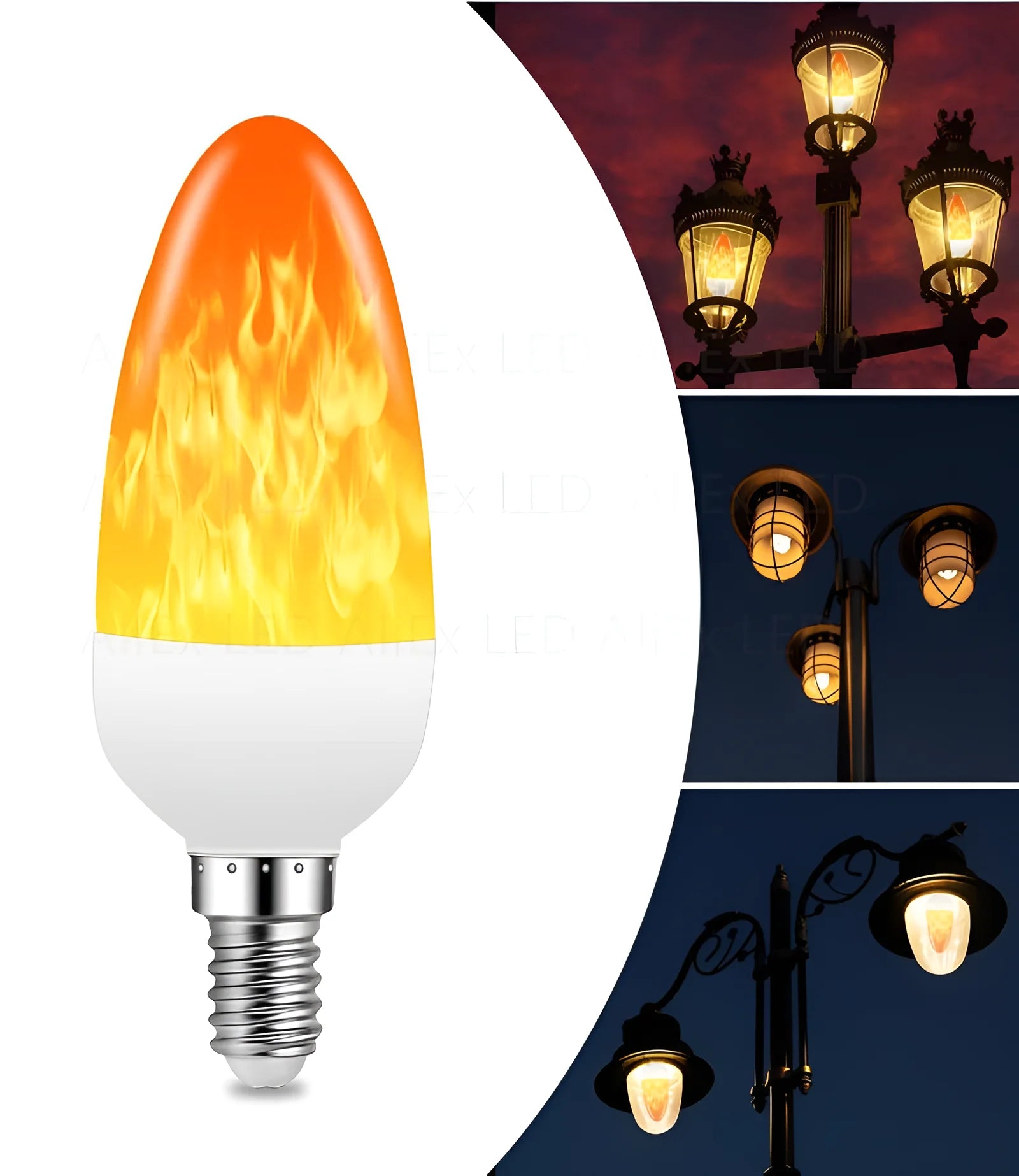 Flame Flickering Bulb
