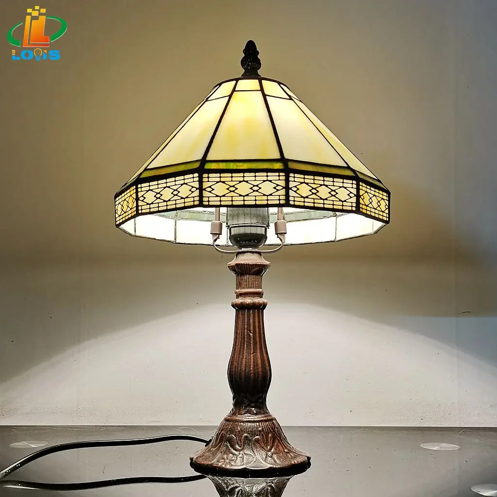 Vintage Style Table Lamp 22cm