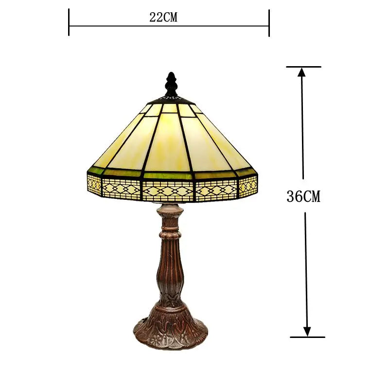Vintage Style Table Lamp 22cm