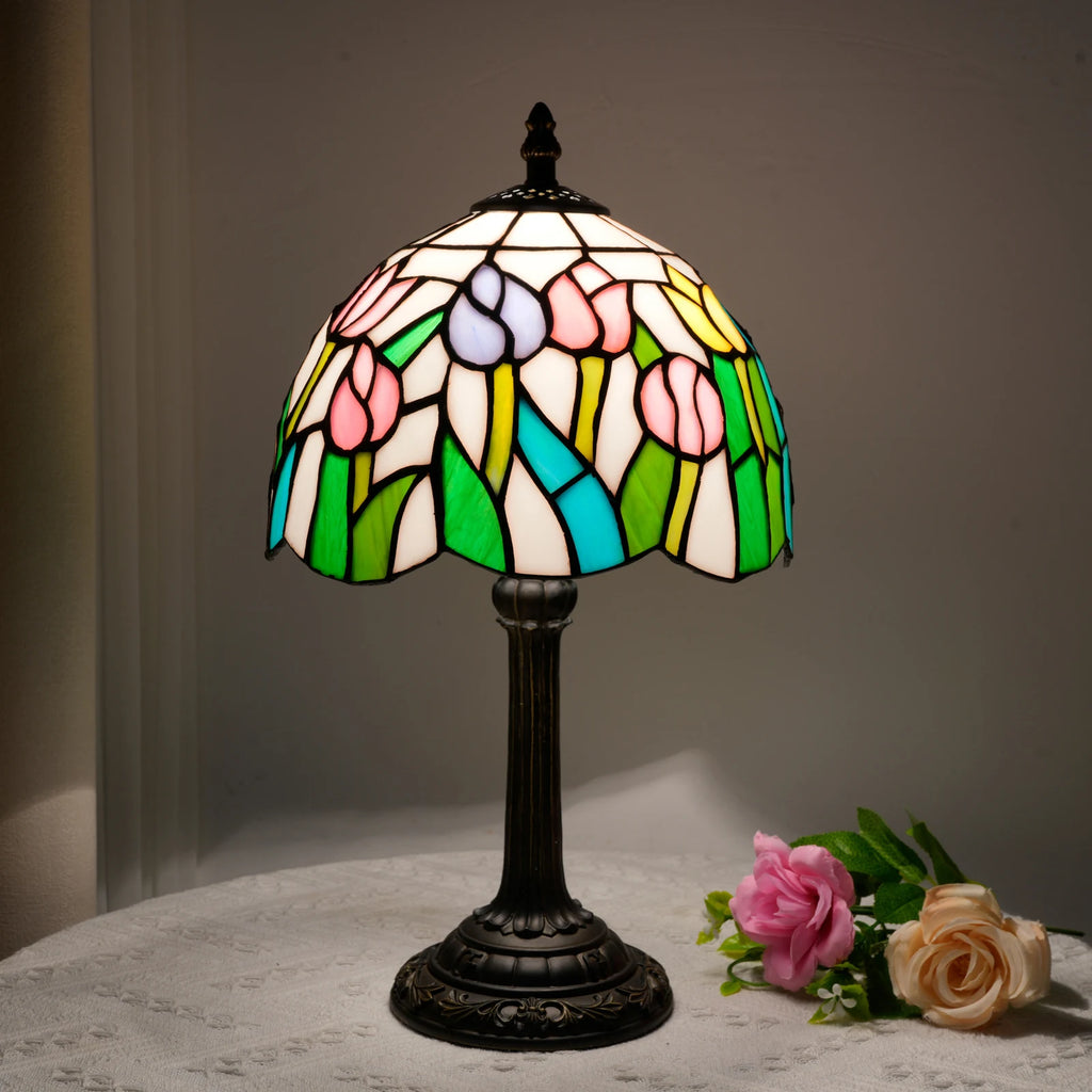 Multicolor Tulips Table Lamp 20cm